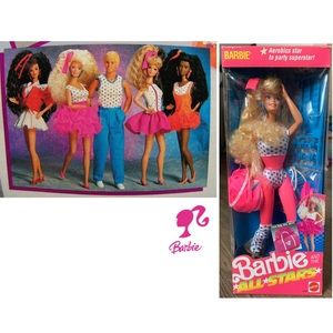 NWT Vintage 1989 Barbie And The All Stars